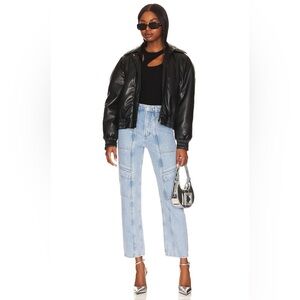 Agolde Cooper Cargo Jeans Light Wash